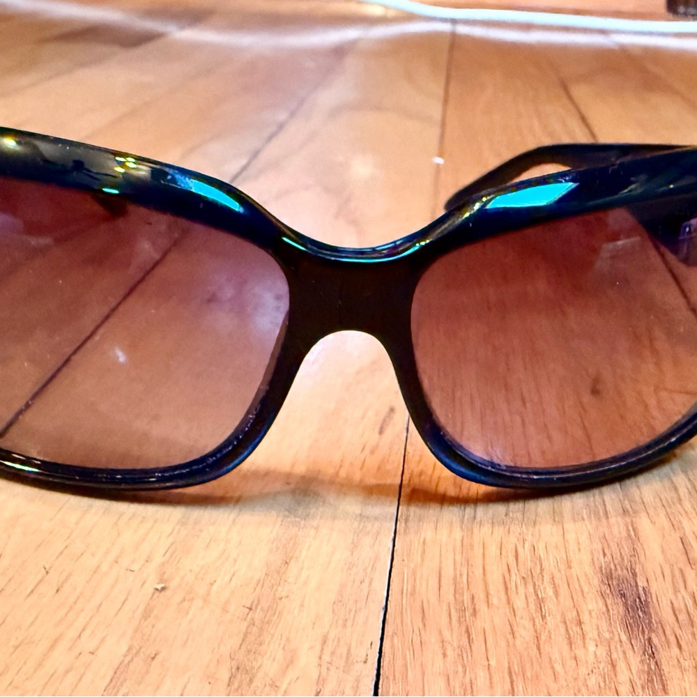 Escada Black Oversized Sunglasses with Bold Design